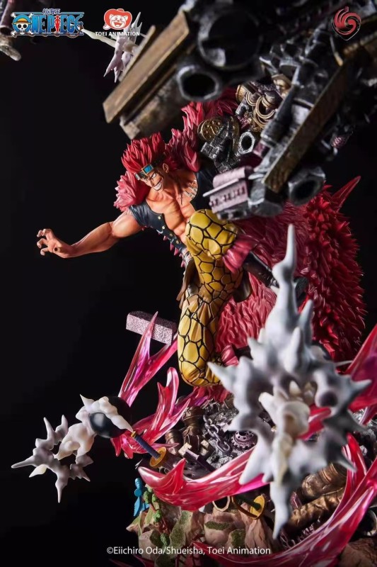 【In Stock】WUJI Studio One-Piece Eustass Kid Resin Statue Deposit（Copyright）