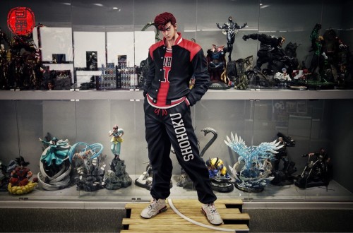 【Pre Order】Cola Studio SlamDunk Sakuragi Hanamichi 1:1 Scale Resin Statue Deposit