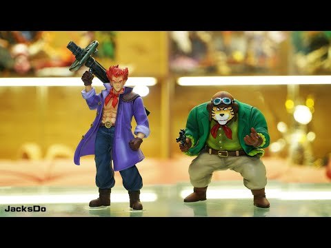 【In Stock】JacksDo Dragon Ball Z Red Ribbon Army Member Vol.6 Colonel Silver & Captain Yellow Resin Statue