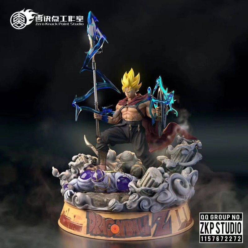 【Pre order】Zero Knack Point Studio Dragon Ball The Sparta Goku Resin Statue Deposit
