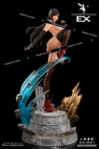 【In Stock】EXQUISITE Studio Final Fantasy VII FF7 Fighting goddess TIFA Resin Statue