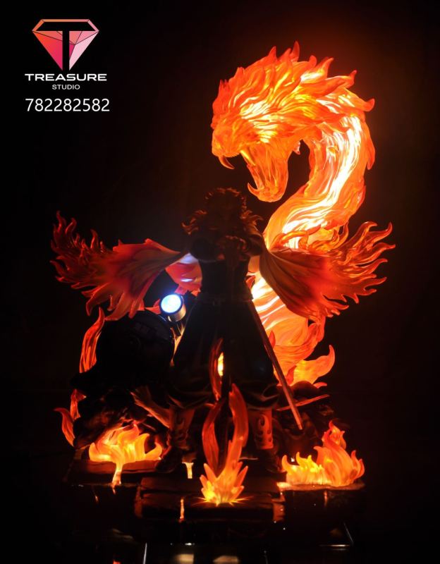 【Pre order】 Treasure-Studio Demon Slayer Rengoku Kyoujurou 1/6 Resin Statue Deposit