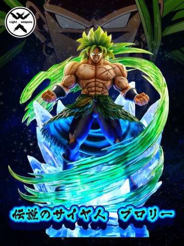【In Stock】Light Weapon Studio Dragon Ball Super Broly Legendary AMA Super Saiyan 1:6 Scale Resin Statue