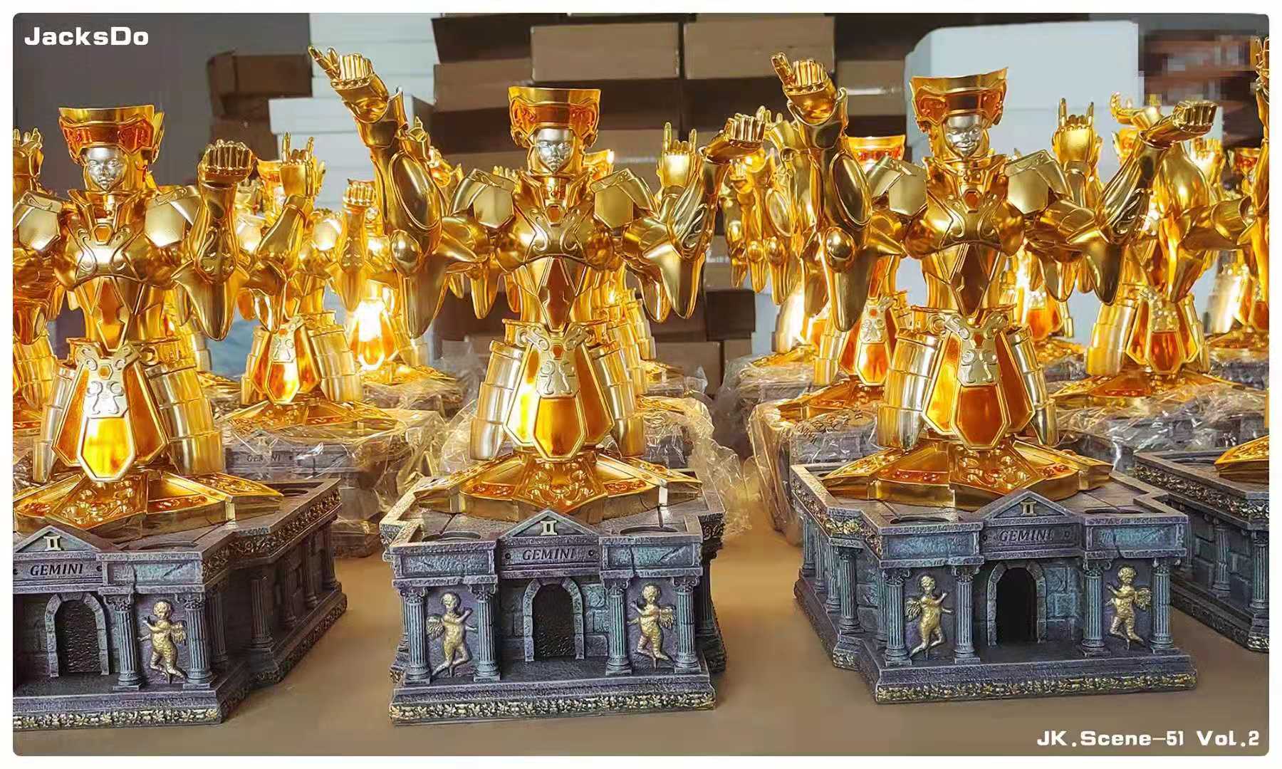 In Stock】JacksDo Saint Seiya the Zodiac Golden Cloths Vol 02
