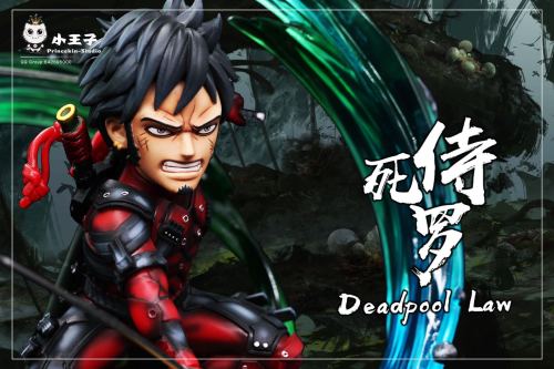 【Pre order】PrinceKin Studio One-Piece Law cos Deadpool Resin Statue Deposit