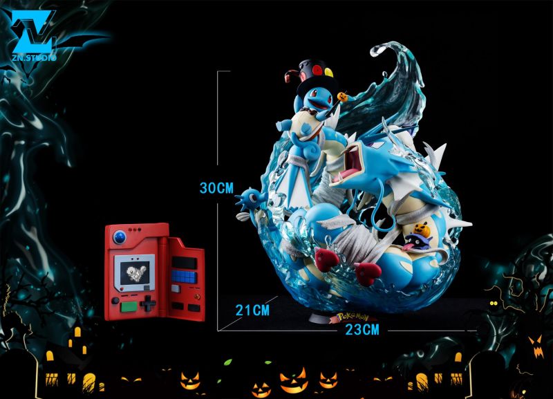 【Pre Order】ZN Studio Pokemon Halloween Bulbasaur Squirtle Magician Resin Statue Deposit
