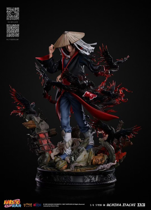 【Pre order】Iron Kite Studio Naruto Uchiha Itachi 1/4 Scale Resin Statue Deposit（Copyright）