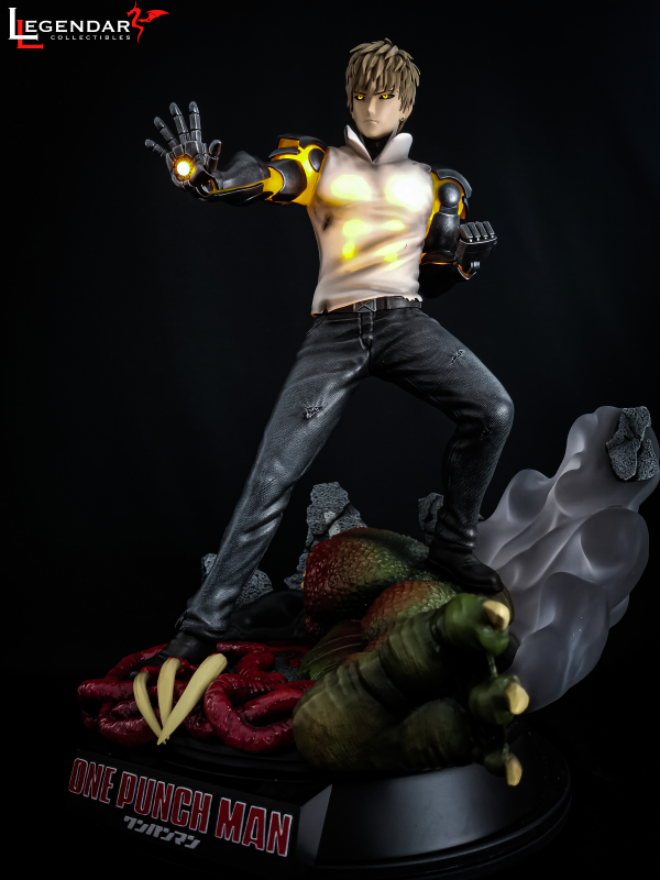 【Pre order】Legendary Studio One Punch Man Genos 1/4 Resin Statue Deposit