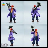 【In Stock】JacksDo Dragon Ball Z Red Ribbon Army Member Vol.6 Colonel Silver & Captain Yellow Resin Statue