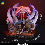 【In Stock】JacksDo Studio One-Piece Doflamingo Control Dressrosa 's Devil Resin Statue