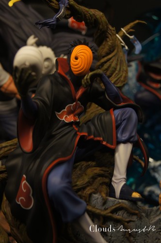 【In Stock】Clouds Studio Akatsuki Resonance Series No.5 Uchiha Obito Resin Statue