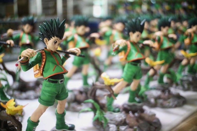 【In Stock】HUNTER FAN HUNTER×HUNTER Resonance Series No.4 GON·FREECSS Resin Statue