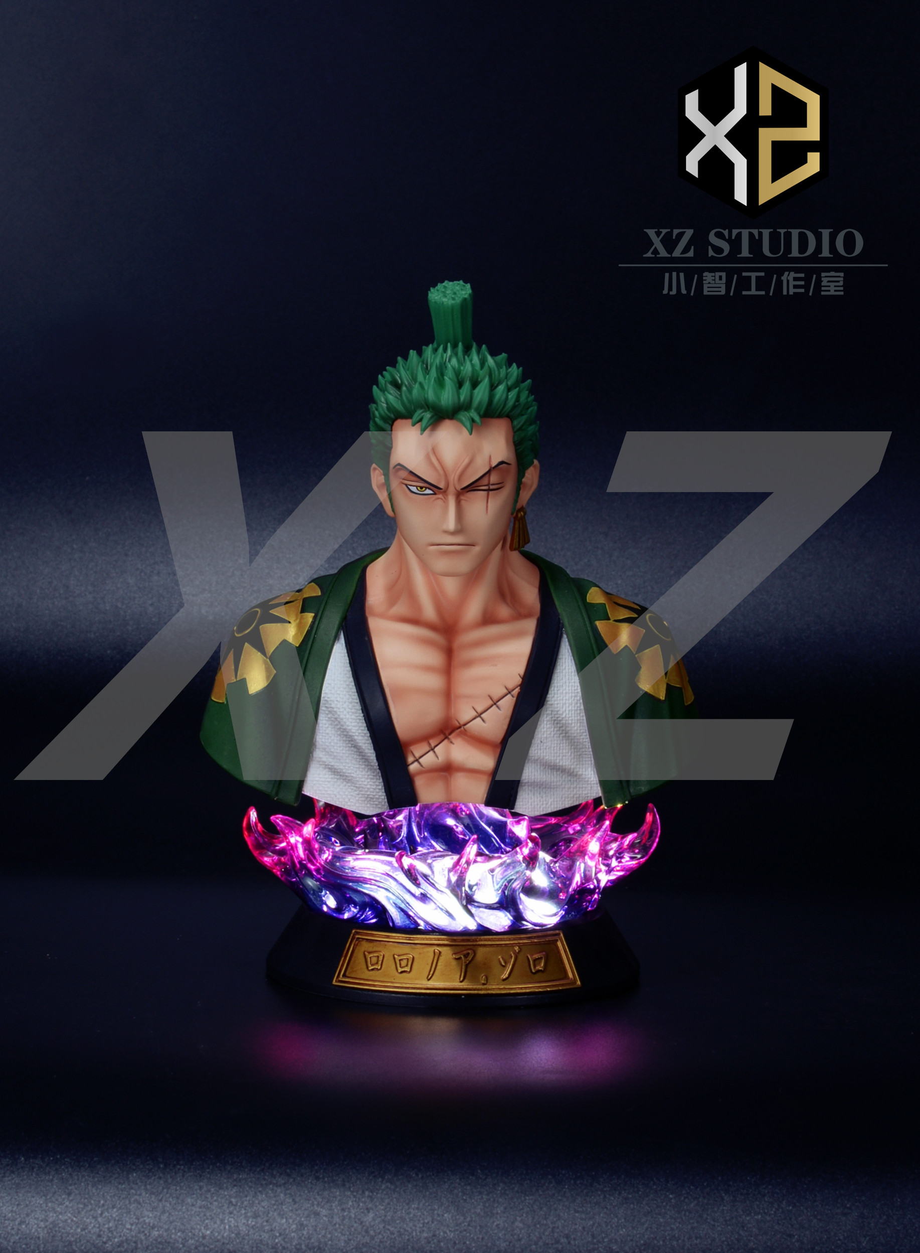 In Stock】XZ Studios One Piece Roronoa Zoro Bust Resin Statue