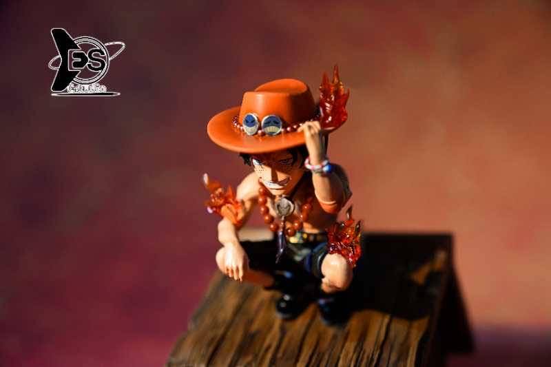 【Pre order】E-STUDIO One-piece Ace on rooftop WCF Resin Statue Deposit