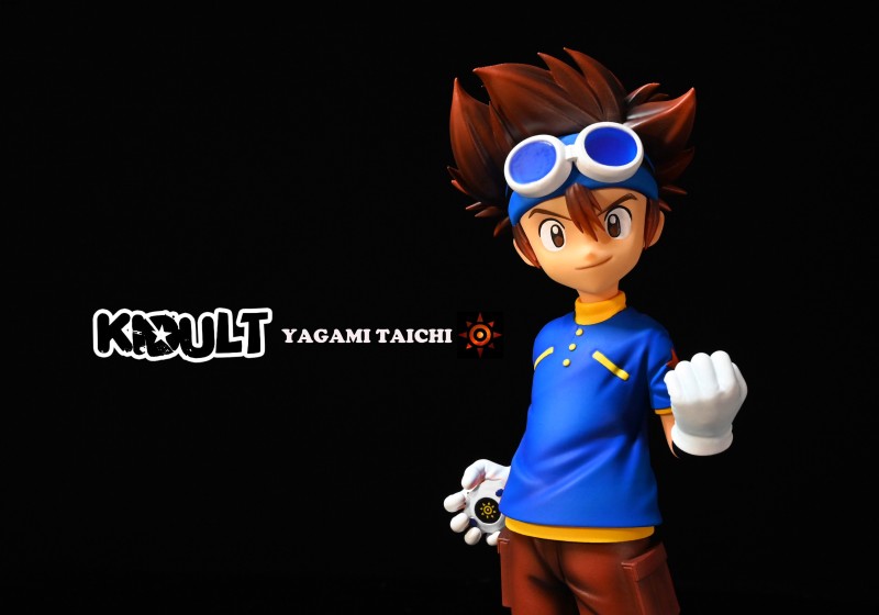 【Pre order】KIDULT STUDIO Digital Monster YAGAMI TAICHI やがみ たいち Resin Statue Deposit
