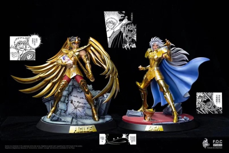 【In Stock】FOC Studio Saint Seiya Sagittarius Aiolos 1/6 Scale Resin Statue