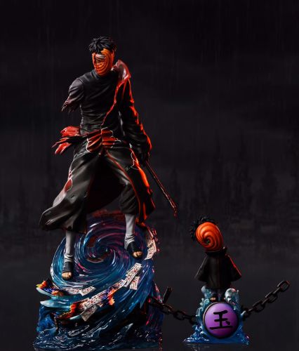 【In Stock】CW Studios Naruto Uchiha Obito Battle damage 1:7 Resin Statue