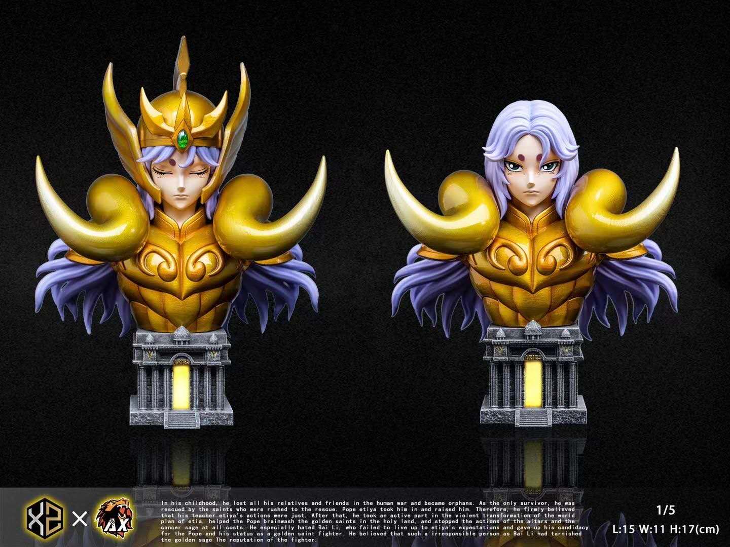 Pre order】XZ Studio Saint Seiya the Zodiac No.03 Aries Avenir 1/5