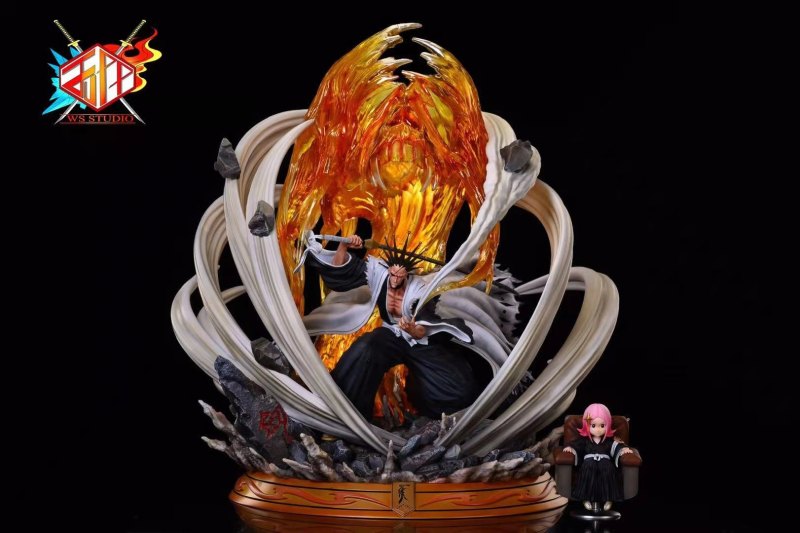 【Pre order】WS BLEACH Gotei 13 Resonance Series Zaraki Kenpachi Resin Statue Deposit