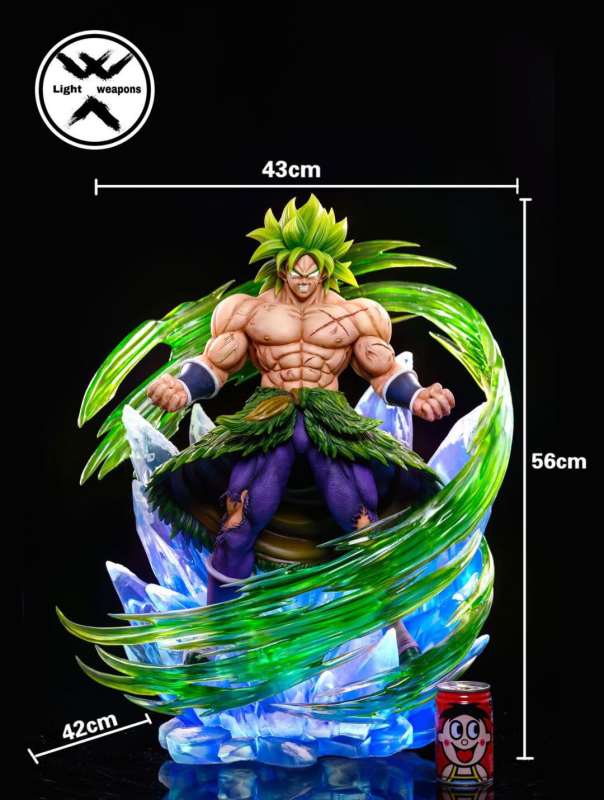 【In Stock】Light Weapon Studio Dragon Ball Super Broly Legendary AMA Super Saiyan 1:6 Scale Resin Statue