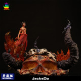 【Pre order】JacksDo One Piece POPMAX Kaido Onigashima Scene Base Resin Statue Deposit