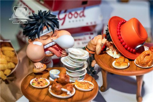 【Pre order】Emoji Studio One-piece Eating Sleeping Ace SD Resin Statue Deposit
