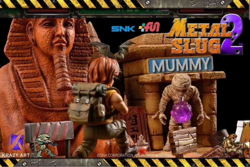 【In Stock】Krazy Art SNK Metal Slug メタルスラッグ Series TARMA Resin Statue (Copyright)