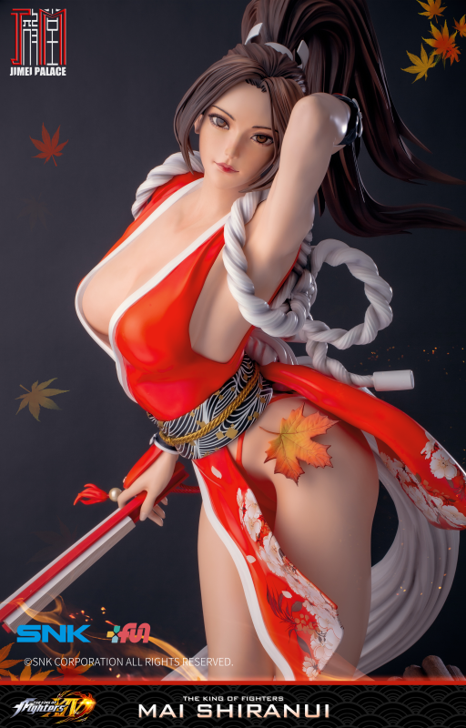 【In Stock】JIMEI Palace KING OF FIGHTERS MAI SHIRANUI しらぬい まい Resin Statue (Copyright)
