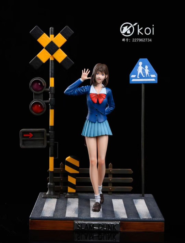 【Pre Order】koi Studio SlamDunk Haruko Akagi 1:6 Scale Resin Statue Deposit
