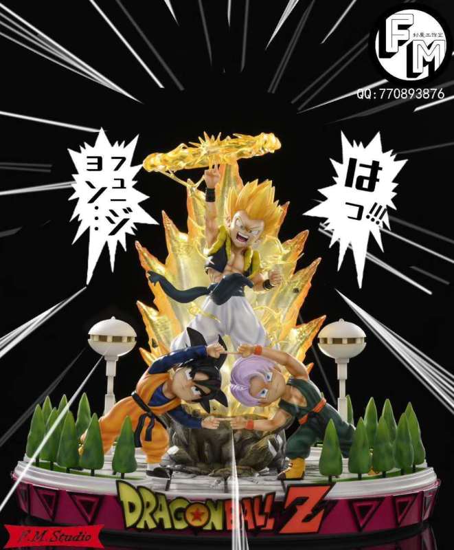 【Pre order】F. M. Studio Dragon Ball Z Saviour Gotenks Resin Statue Deposit