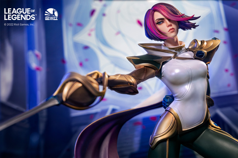 【In Stock】INFINITY Studio League of Legends The Grand Duelist- Fiora Laurent 1/4 Statue Deposit（Copyright）