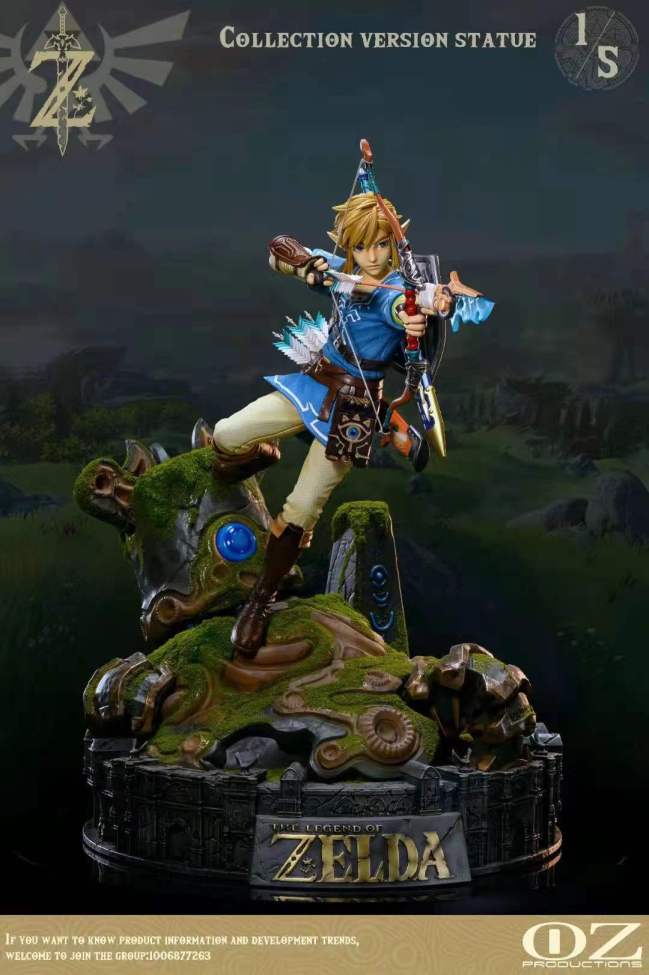 【Pre order】OZ production The Legend of Zelda:Link Resin Statue Deposit