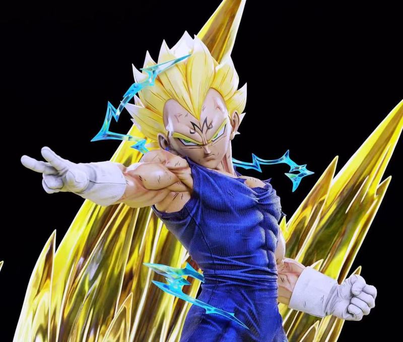 【In Stock】KD Collectibles Dragon Ball Z Majin Vegeta VS Fat Buu 1/4 Scale Resin Statue