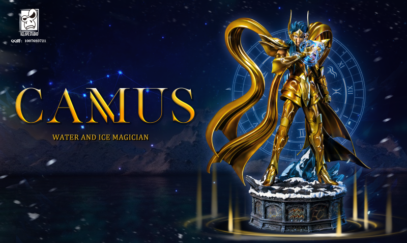 【Pre Order】Ice Ape Studio Saint Seiya Aquarius Camus Resonance Series 1:6 Scale Resin Statue Deposit