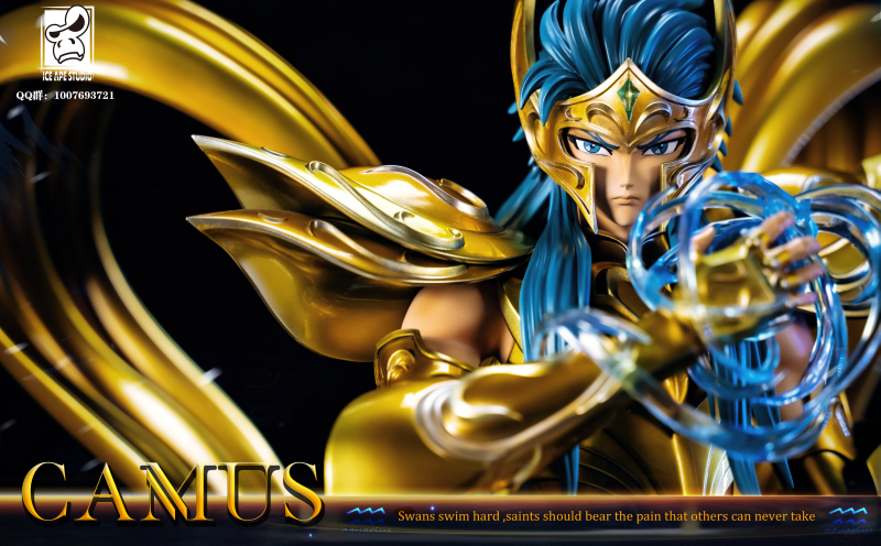 【Pre Order】Ice Ape Studio Saint Seiya Aquarius Camus Resonance Series 1:6 Scale Resin Statue Deposit