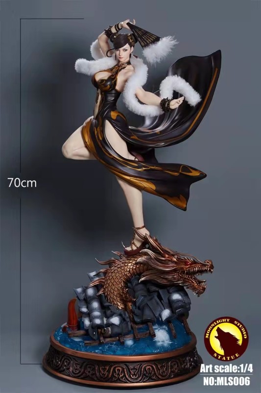 【Pre order】MOONLIGHT STUDIO Street Fighter Chun Li 1/4 Scale Resin Statue Deposit