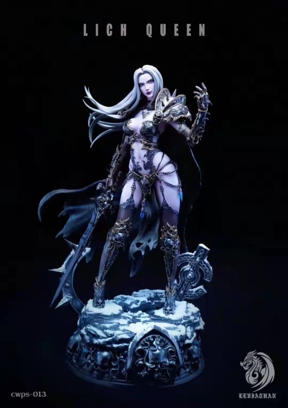 【Pre order】Leviathan The Lich Queen Reins Resin Statue Deposit