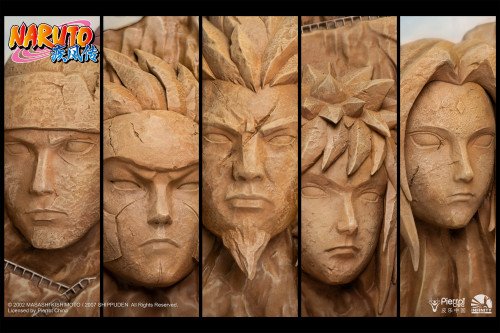 【Pre order】Infinity Studio Hokage Rock 3D Art Frame Resin Statue Doposit（Copyright）
