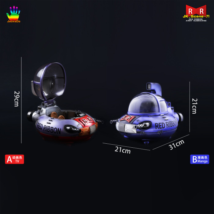 Dragon ball - JacksDo - Scène 79A - Sous-marin pirate - Corp Dragon ball - JacksDo - Scène 79A - Sous-marin pirate - Corp
