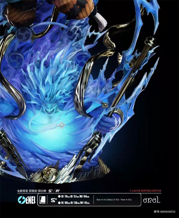 In Stock】Last Sleep Studio One Piece Enel Resin Statue