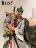 【In Stock】TINY Studio One Piece Wano Zoro Resin Statue