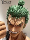 【In Stock】TINY Studio One Piece Wano Zoro Resin Statue