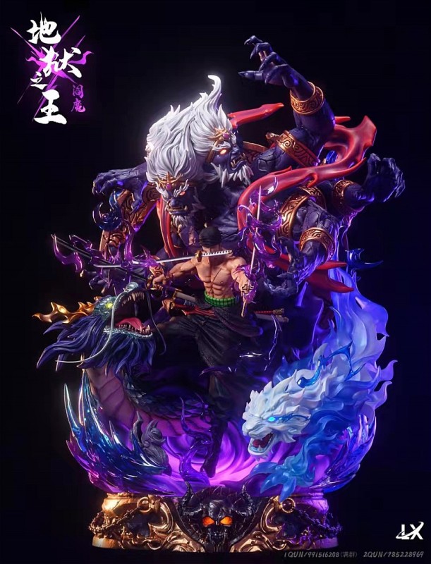 【In Stock】LX-Studio One Piece Enma Zoro Resin Statue