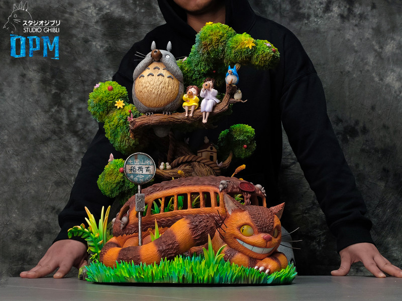 【In Stock】OPM Studio Miyazaki Hayao MY NEIGHBOUR TOTORO となりのトトロ Resin Statue Deposit