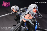 【Pre order】JOY Station collection NieR:Automata 2B&A2 Battle Group 1/4 Scale Resin Statue Deposit