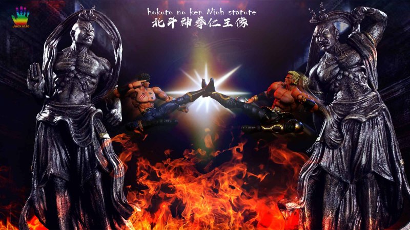 【In Stock】JacksDo hokuto no ken Nioh Resin Statue