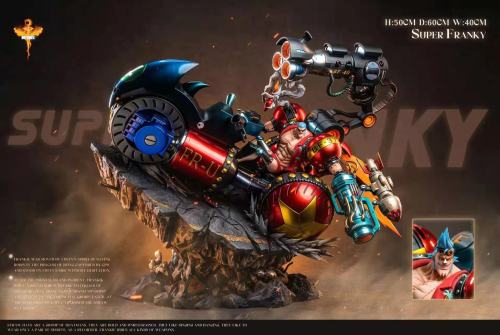 【In Stock】DT Studio One Piece Super Franky Resin Statue