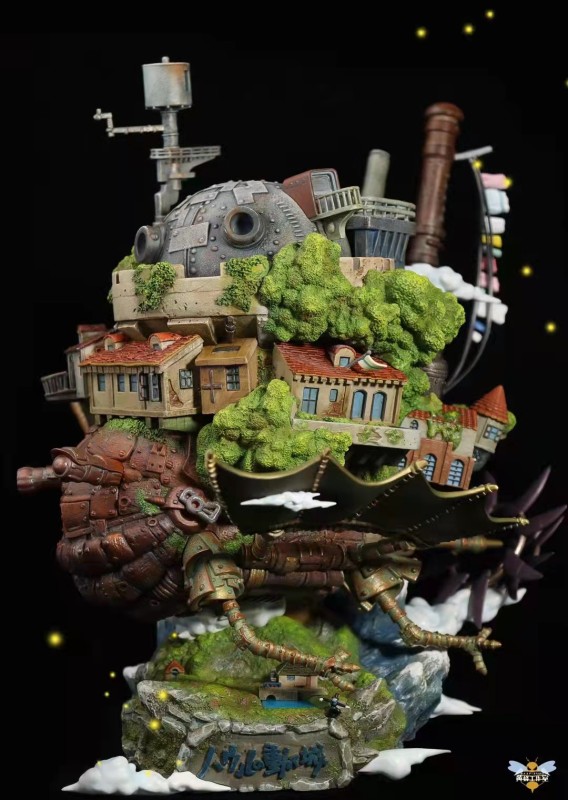 【In Stock】Wasp Studio Miyazaki Hayao Howl's Moving Castle ハウルの動く城 Resin Statue