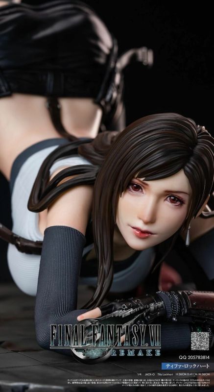 【In Stock】EA STUDIO Final Fantasy VII FF7 Tifa Lockhart 1/4 Resin Statue