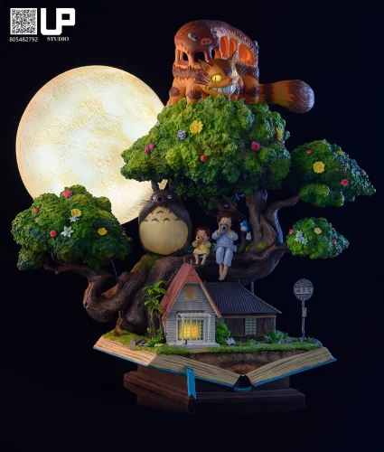 【In Stock】UP-Studio Miyazaki Hayao MY NEIGHBOUR TOTORO となりのトトロ Resin Statue